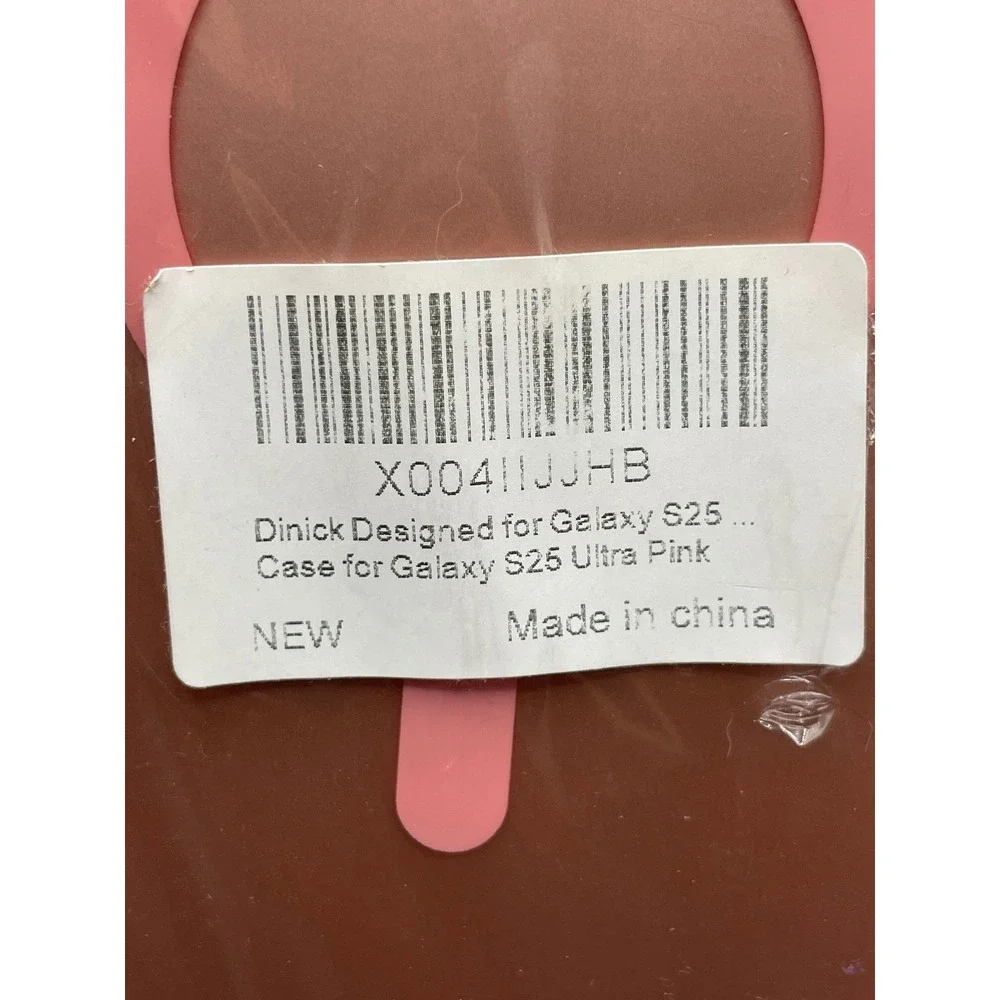 Dinick Samsung Galaxy S25 Ultra Case Pink Magnetic Slim Protective Cover NEW